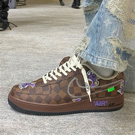 lv monogram af1|louis vuitton af1 shoes.